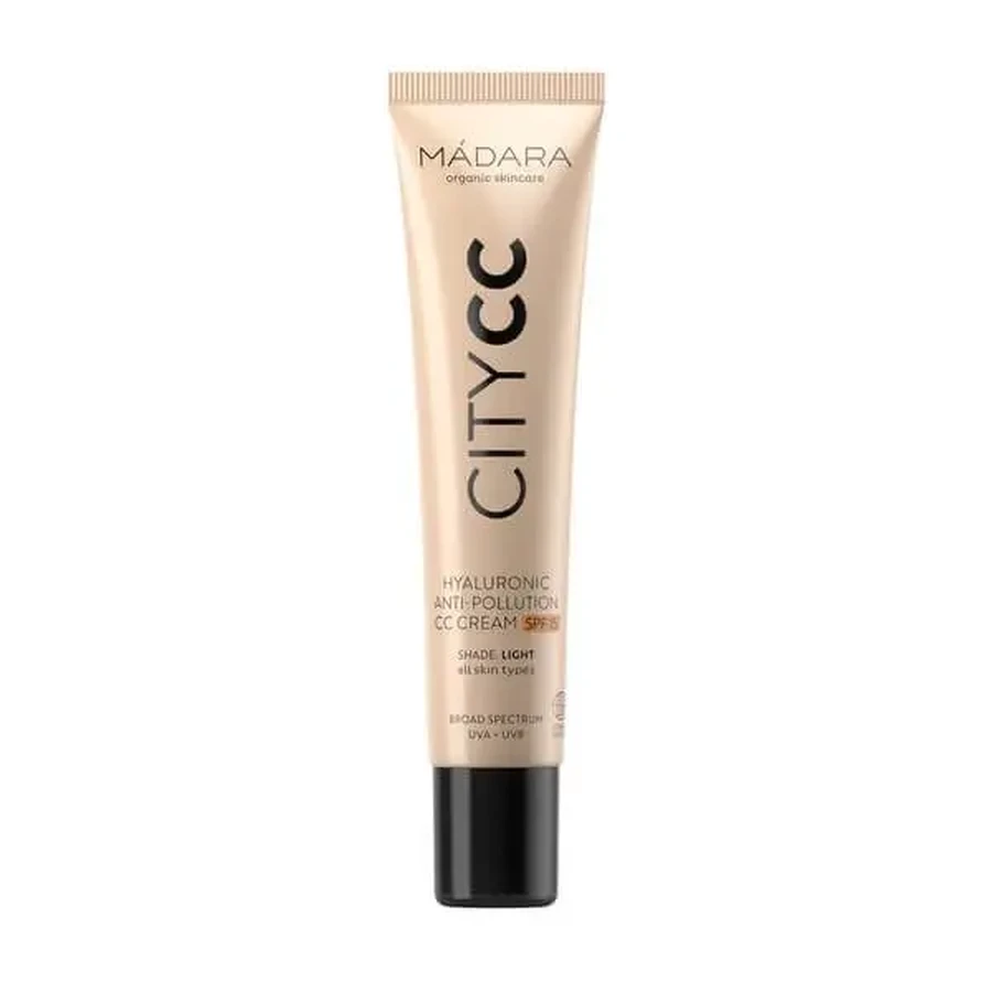 Madara Hyaluronic Anti-Pollution CC Cream SPF 15, тонирующий крем, Light Beige, 40 мл: цены и характеристики