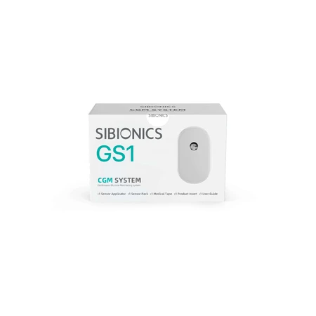 Набор из 2 шт. Система непрерывного мониторинга уровня глюкозы Sibionics GS1: цены и характеристики