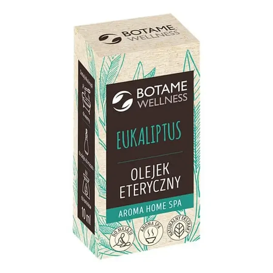 Botame Wellness, эфирное масло, эвкалипт, 10 мл: цены и характеристики