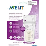 Пакеты для хранения грудного молока PHILIPS Avent, 25 шт., 180 мл