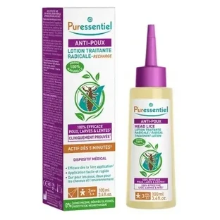 Лечебный лосьон от вшей Puressentiel, 100 мл
