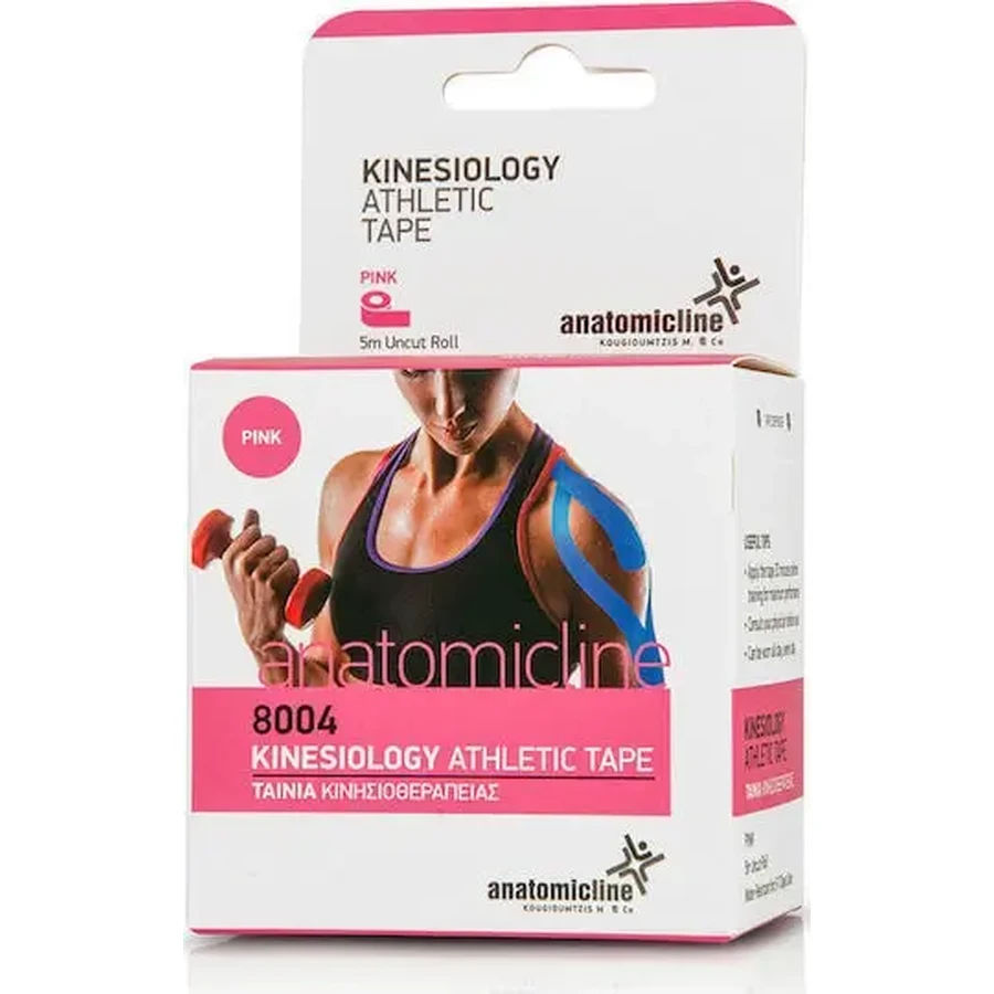 ANATOMIC LINE Kinesio Tape — лента для кинезиотерапии 5 см × 5 м — розовая: цены и характеристики