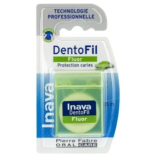 Флуорована зубна нитка Inava Dentofil, 35 м