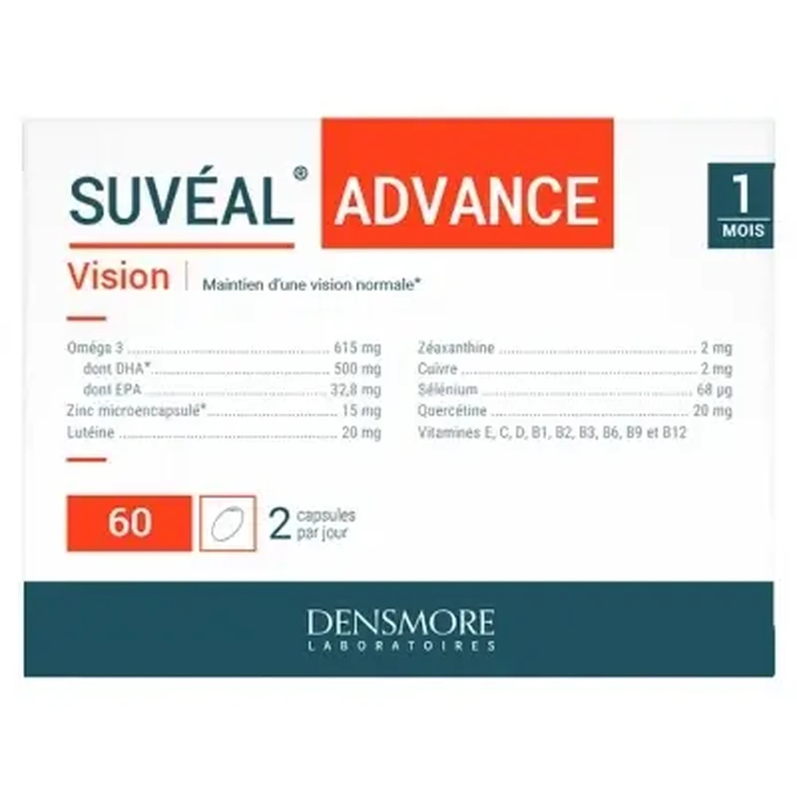 Densmore Suvéal Advance, 60 капсул: ціни та характеристики