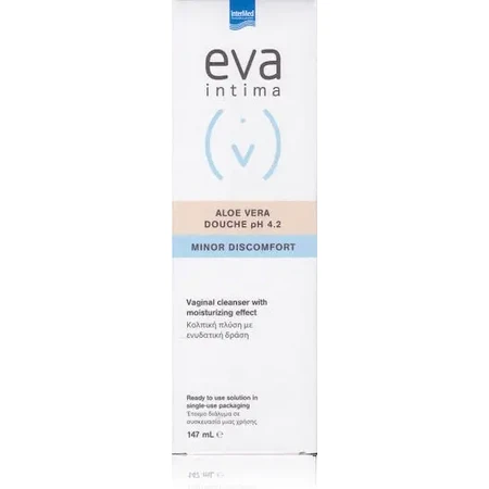 InterMed Eva Intima Minor Discomfort Aloe Vera Душ pH 4,2 Рідина 147 мл: ціни та характеристики