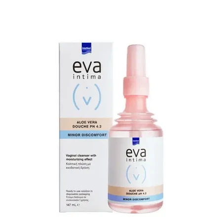 InterMed Eva Intima Minor Discomfort Aloe Vera Душ pH 4,2 Рідина 147 мл: ціни та характеристики