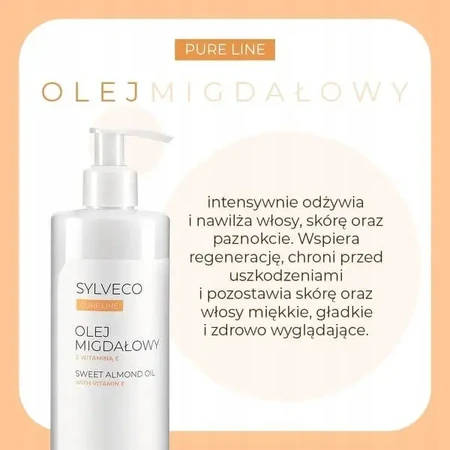 Sylveco Pure Line, миндальное масло, 400 мл: цены и характеристики
