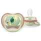Соска AVENT Silicone Ultra Air для детей от 6 до 18 месяцев, 2 шт., универсальная [SCF087/17]