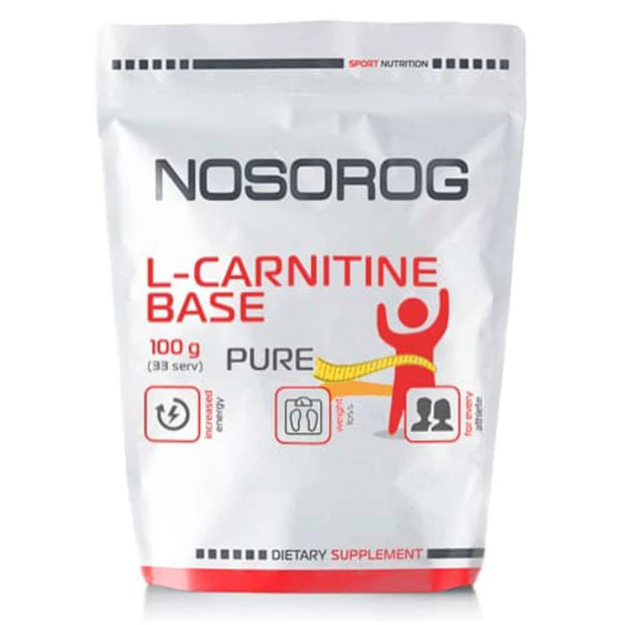 L-карнітин Base, 100 г, Nosorog: ціни та характеристики