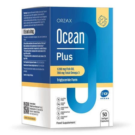 Омега-3 Ocean Plus, 50 капсул, Orzax: цены и характеристики