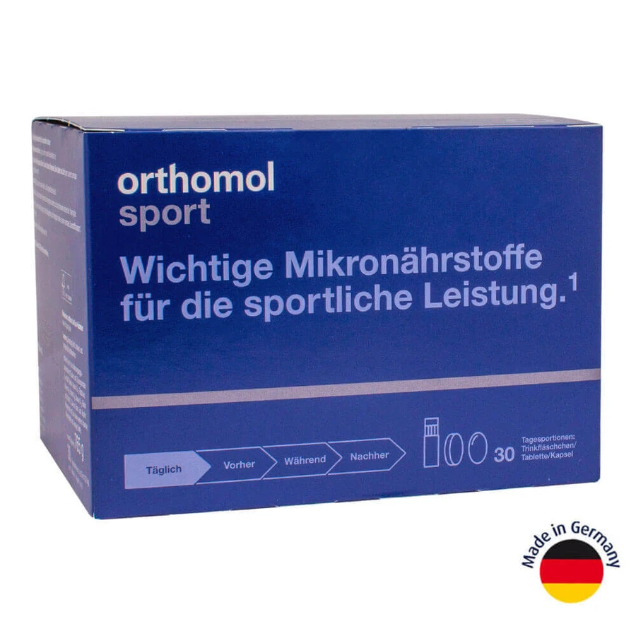 Orthomol Sport вітаміни для спортсменів (питні) з Омега-3, Orthomol: ціни та характеристики