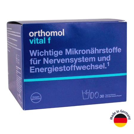 Orthomol Vital F вітаміни для жінок (гранули), Orthomol: ціни та характеристики