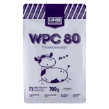Сывороточный протеин WPC 80, 700 г, без вкуса, UNS