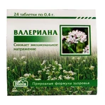 БАД Валеріана, 24 таблетки, Biola: ціни та характеристики