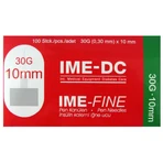 Ланцети (голки) IME-FINE 31G (0,3 мм) x 10,0 мм, 100 шт.: ціни та характеристики