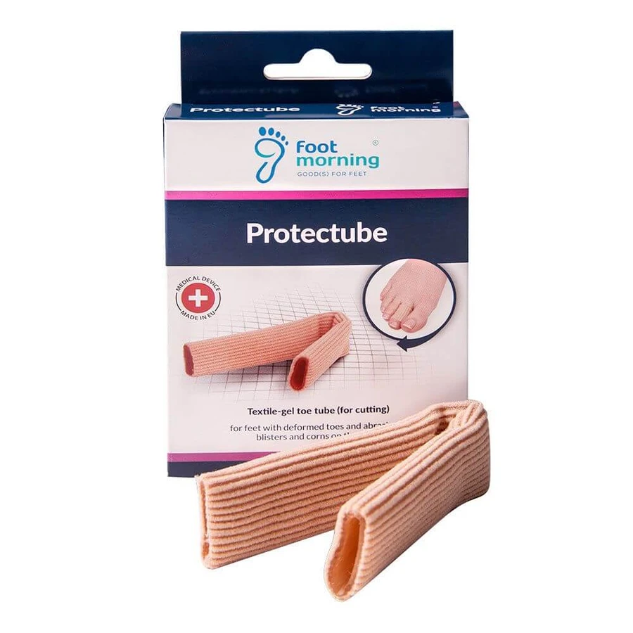 Текстильно-гелевая трубка для защиты пальцев Foot Morning Protectube-M: цены и характеристики