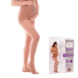 Колготки компрессионные профилактические для беременных, 18-21 мм рт.ст., бежевые, Tiana 975-2