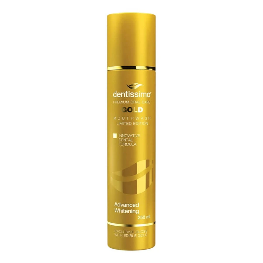 Ополаскиватель для ротовой полости, ADVANCED WHITENING GOLD, 250 мл, Dentissimo: цены и характеристики