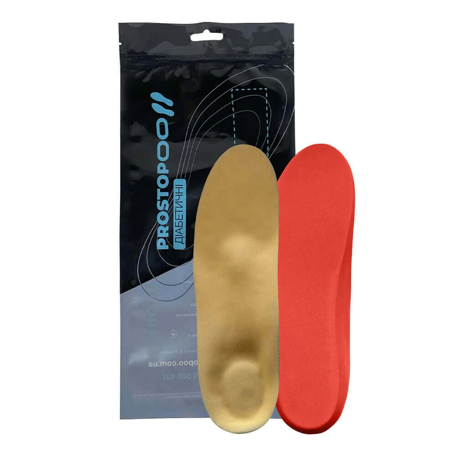Ортопедичні устілки-супінатори "Діабетичні", Prostopoo-38: ціни та характеристики