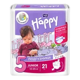 Підгузки дитячі Happy Bella Baby junior (вага 12-25 кг, 21 шт.)