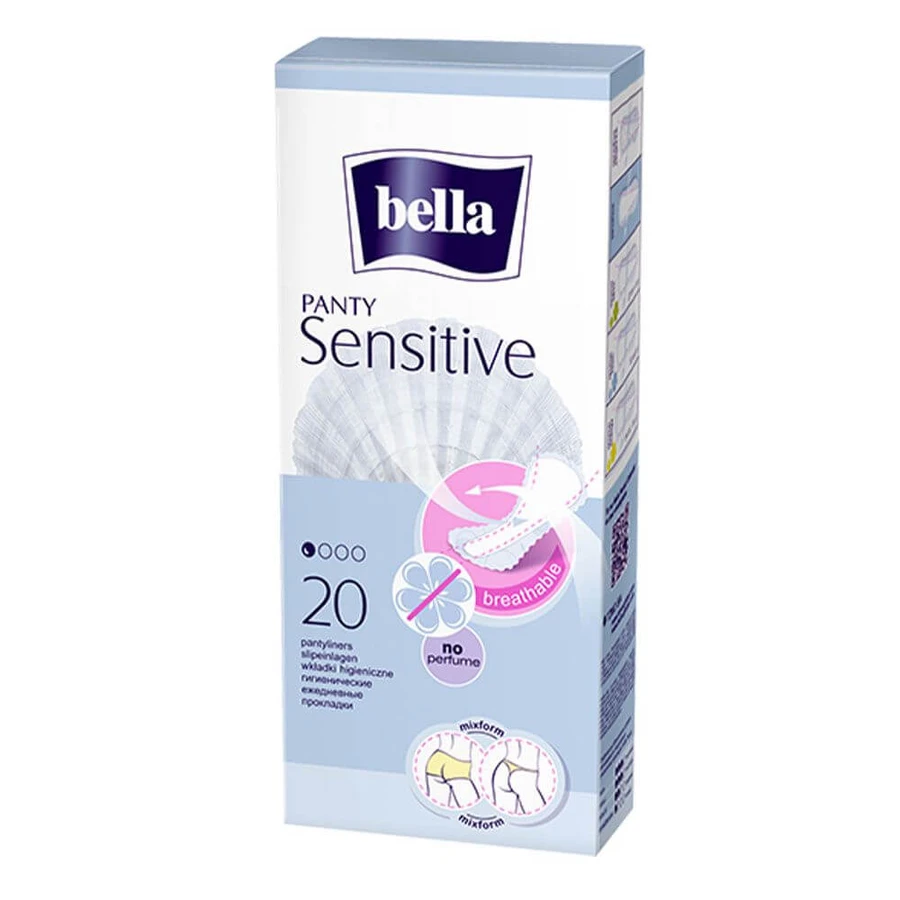 Прокладки гігієнічні щоденні Bella Panty Sensitive, 20 шт.: ціни та характеристики