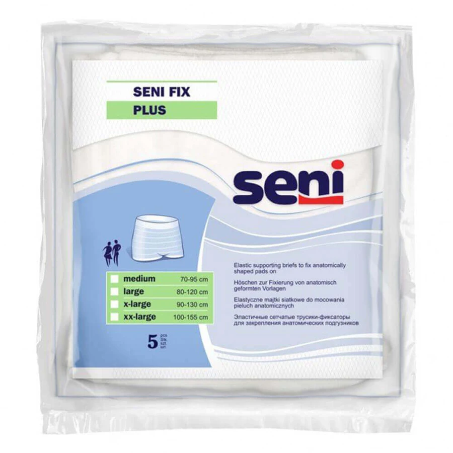 Трусики сетчатые Seni Fix Plus extra large, 5 шт.: цены и характеристики