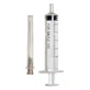 Шприц ін'єкційний, упаковка 100 шт., 5,0 мл, 3-компонентний із голкою, Medicare