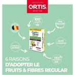Ortis Fruits & Fibers Regular, 2 упаковки по 45 таблеток: ціни та характеристики