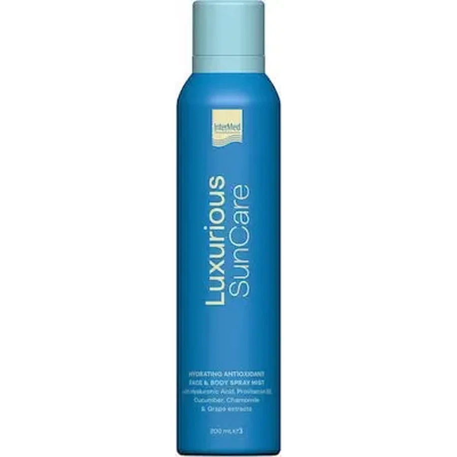 LUXURIOUS Sun Care Hydrating Antioxidant Mist — зволожуючий спрей для обличчя та тіла, 200 мл: ціни та характеристики