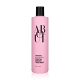Відновлювальний шампунь ABOUT hair Кератинове розгладження, для пошкодженого волосся, 400 мл