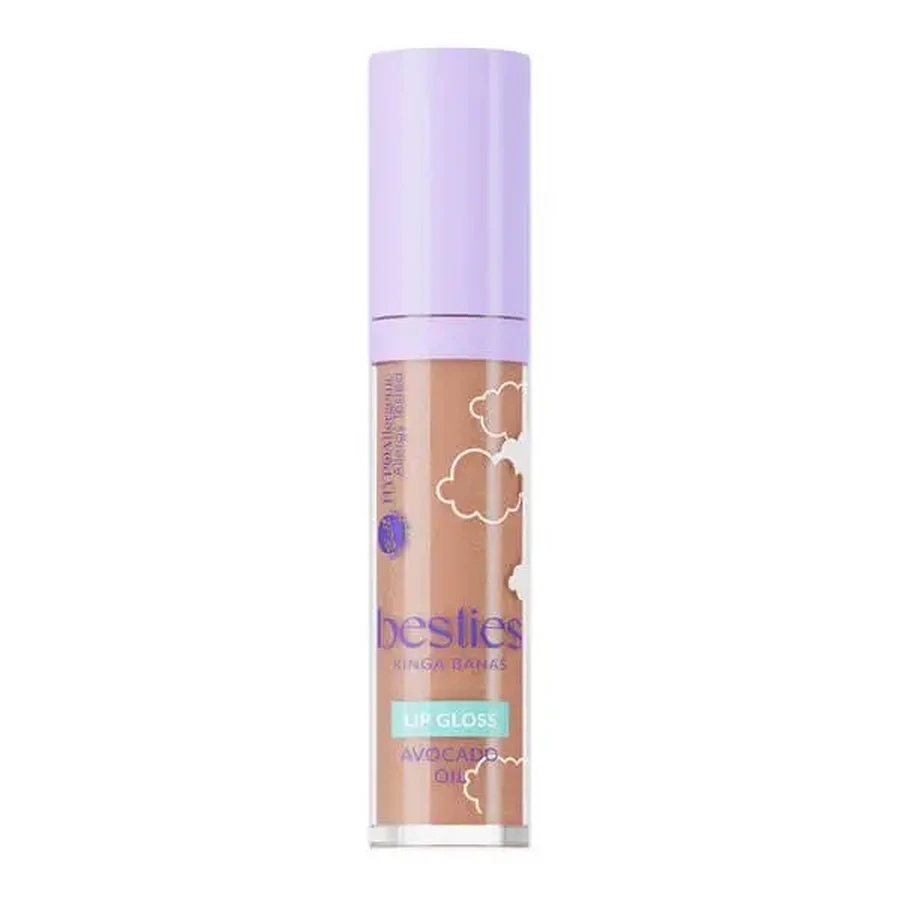 Bell Hypoallergenic x Besties Lip Gloss, гипоаллергенный блеск для губ, 01 Dreamy Nude, 4,3 г: цены и характеристики
