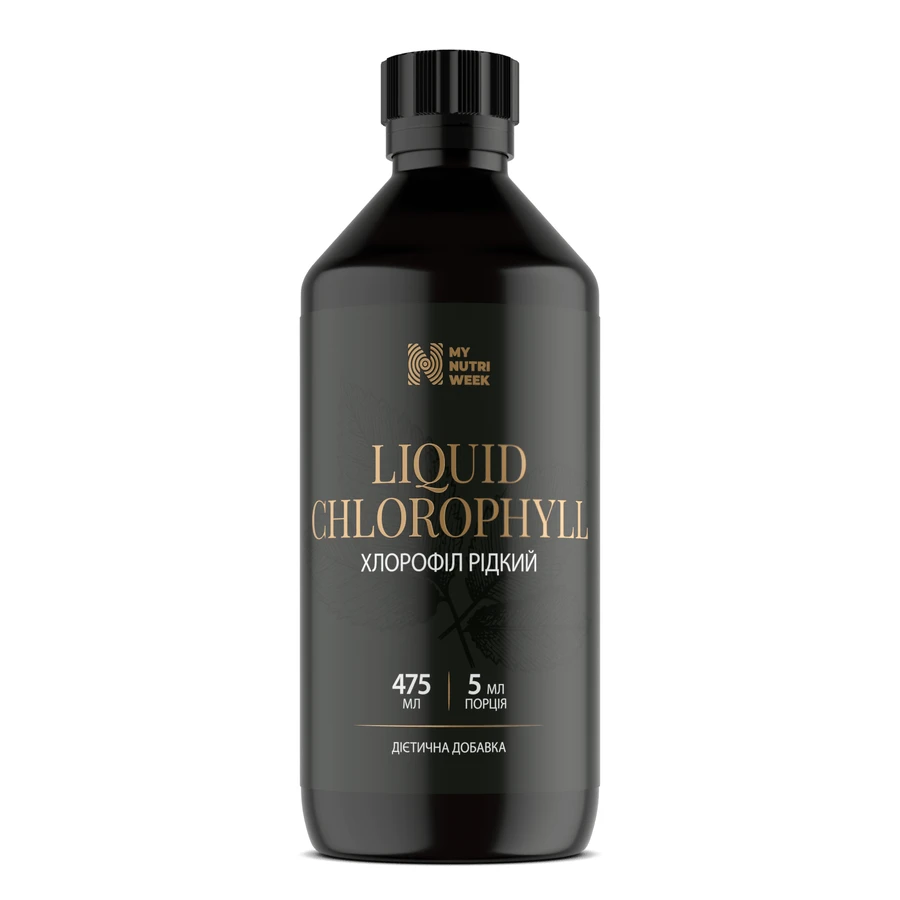 Хлорофилл жидкий, Liquid Chlorophyll, My Nutri Week, 475 мл: цены и характеристики