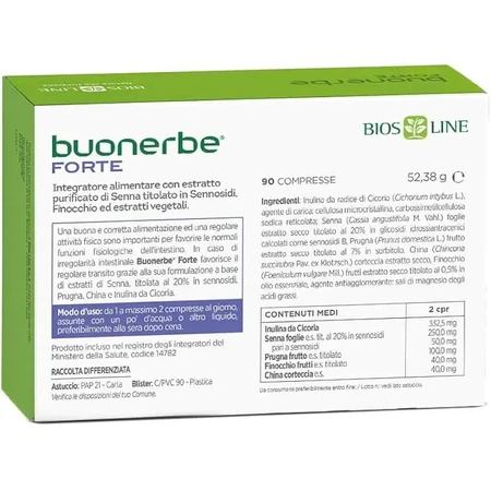 Buonerbe Forte, 90 таблеток: цены и характеристики