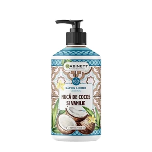 Рідке мило, кокос і ваніль, 500 мл, Kabinett Natural Cosmetics