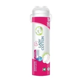 Ватные косметические диски Lady Cotton 100 шт