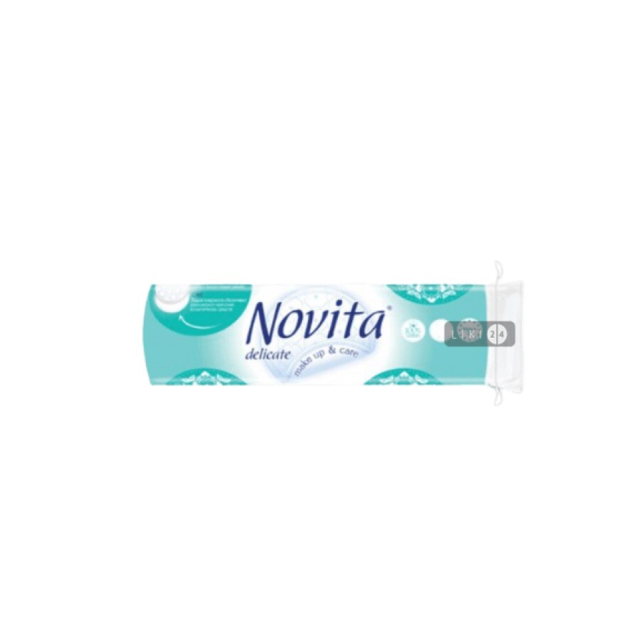 Ватні диски Novita косметичні 70 шт: ціни та характеристики