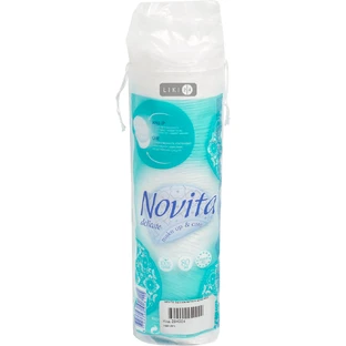 Ватні диски Novita косметичні 80 шт