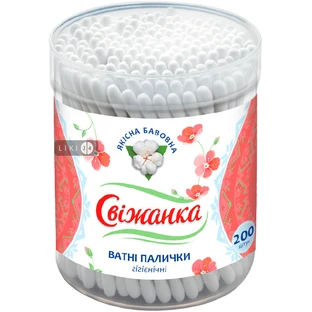 Ватные палочки Cotton Club Свіжанка 200 шт