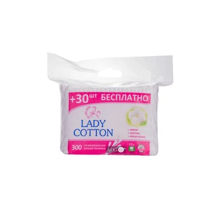 Ватні палички Lady Cotton 300 шт