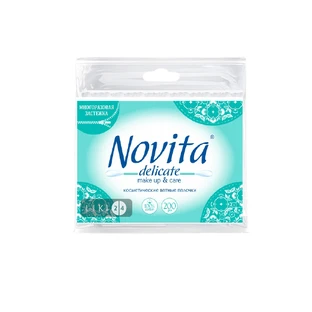 Ватні палички Novita Delicate 200 шт
