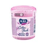 Ватные палочки Aura 100 шт стакан