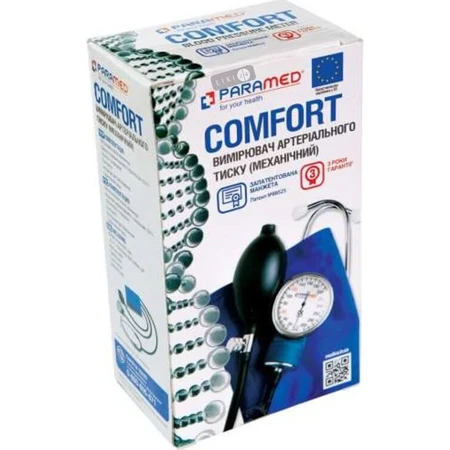 Вимірювач артериального тиску механічний Paramed Comfort : ціни та характеристики