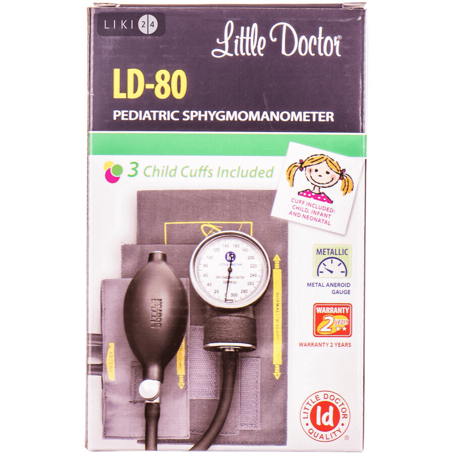 Тонометр Little Doctor LD-80: ціни та характеристики