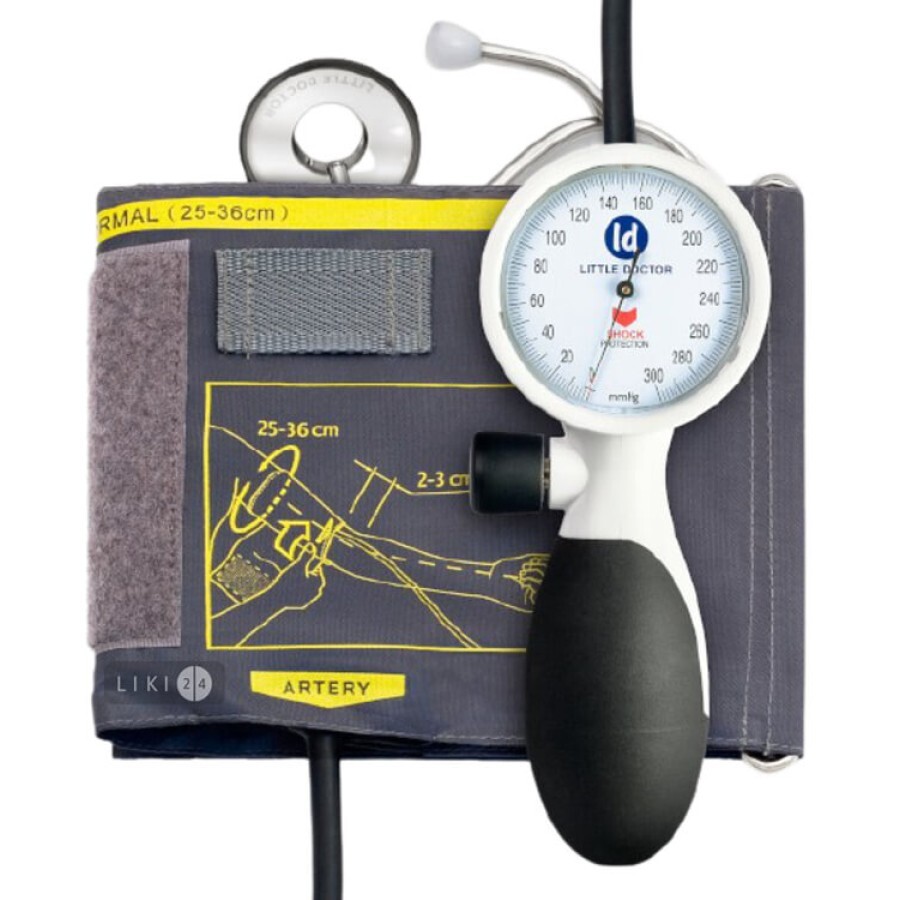 Измеритель артериального давления LD-91, маном.совмещ.с нагнет., фонендоскоп в комплекте: цены и характеристики