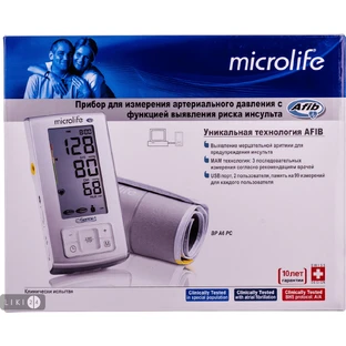 Измеритель артериального давления microlife BP A6 PC
