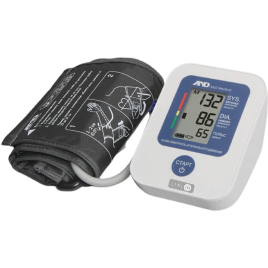 Измеритель артериального давления и частоты пульса цифровой UA-888: цены и характеристики