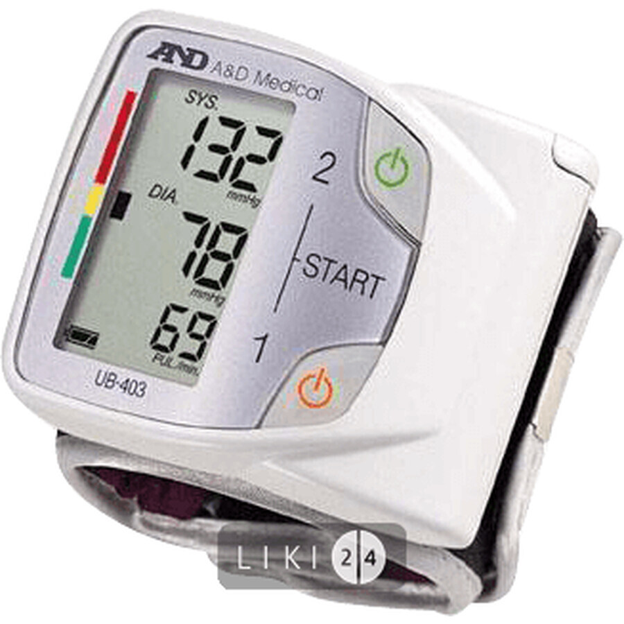 Измеритель артериального давления и частоты пульса цифровой UB-403: цены и характеристики