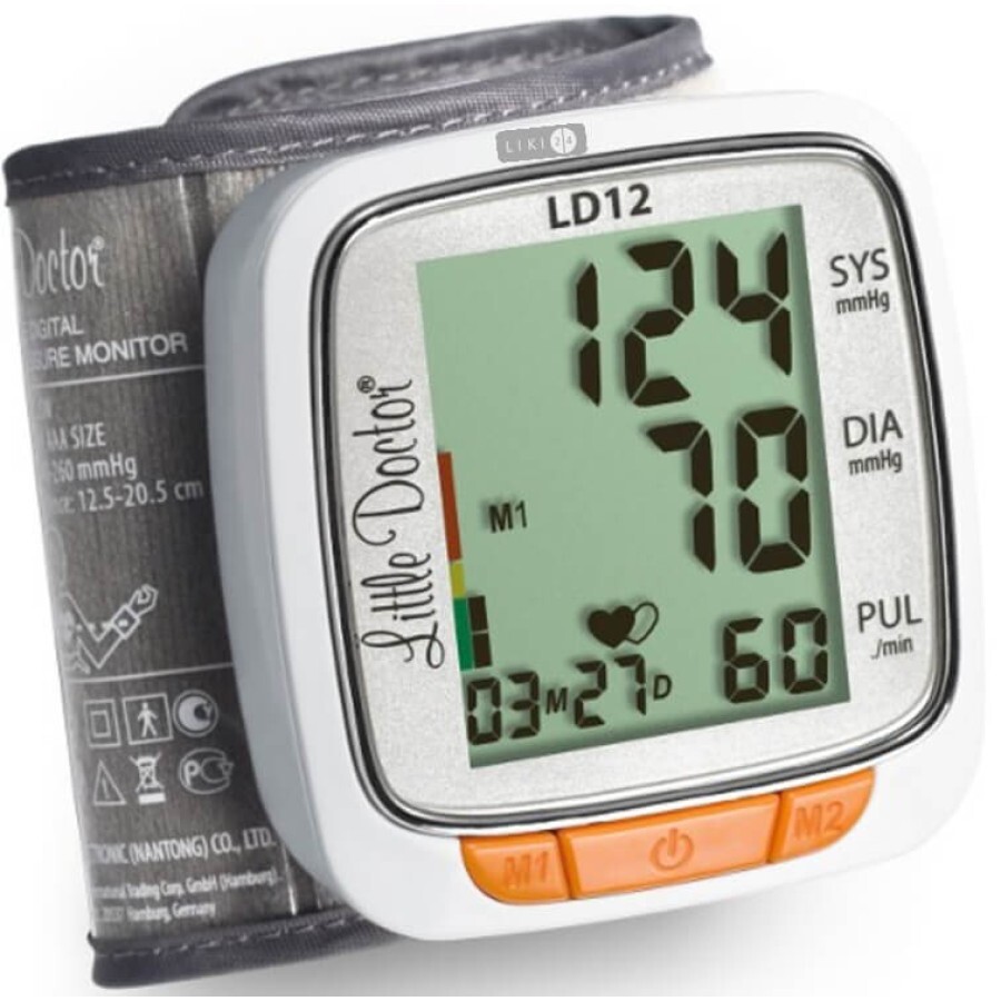 Измеритель артериального давления цифровой LD 12: цены и характеристики