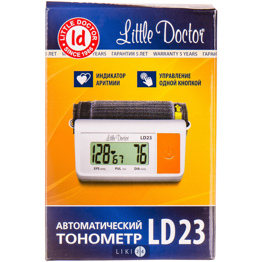Цифровой тонометр Little Doctor LD 23: цены и характеристики