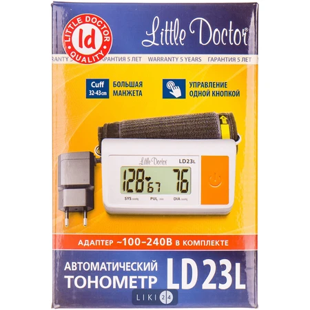 Измеритель артериального давления цифровой LD 23L: цены и характеристики